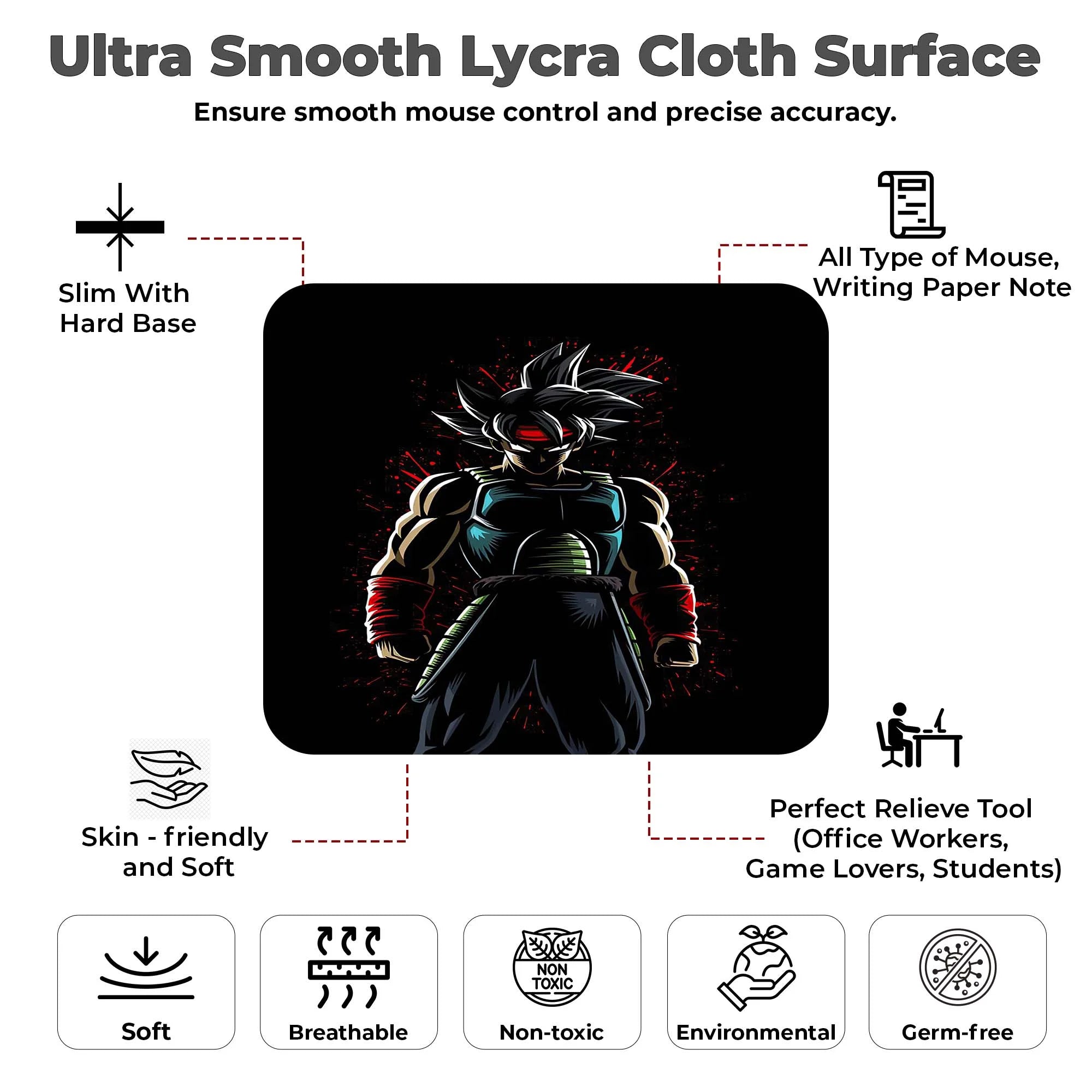 Shadow Saiyan Mousepad