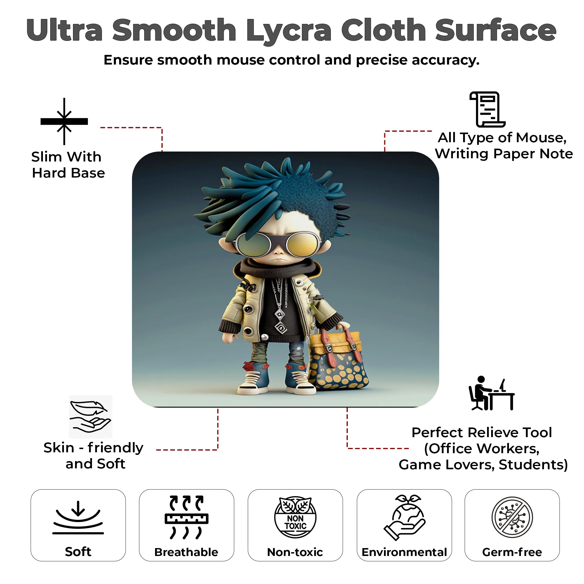 Street Style Kid Mousepad