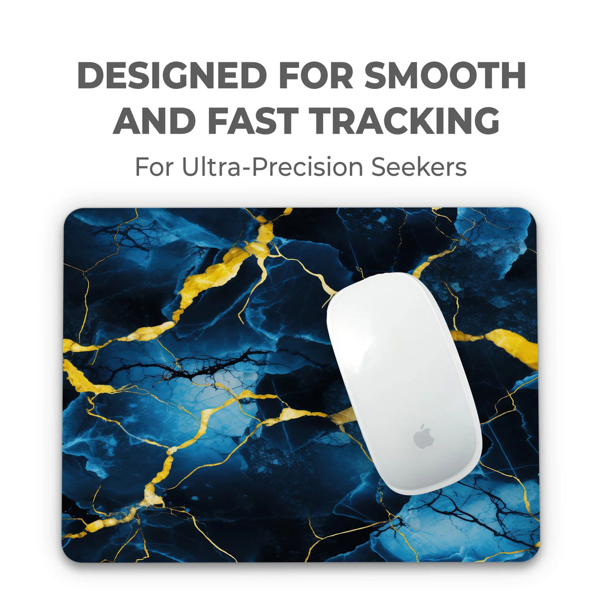 Midnight Marble Mousepad