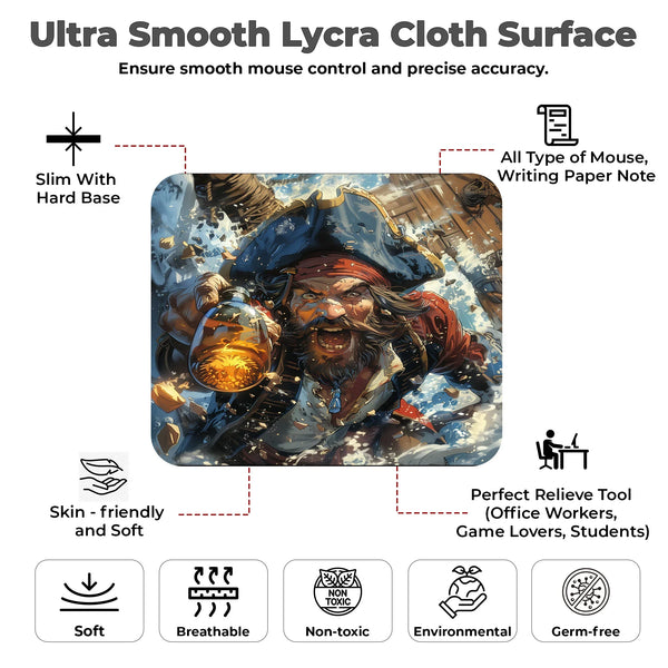 Rogue Wave Pirate Mousepad
