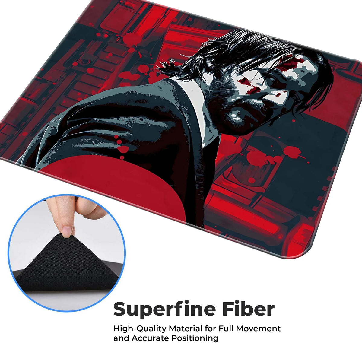 John Wick Assassin Mode Mousepad