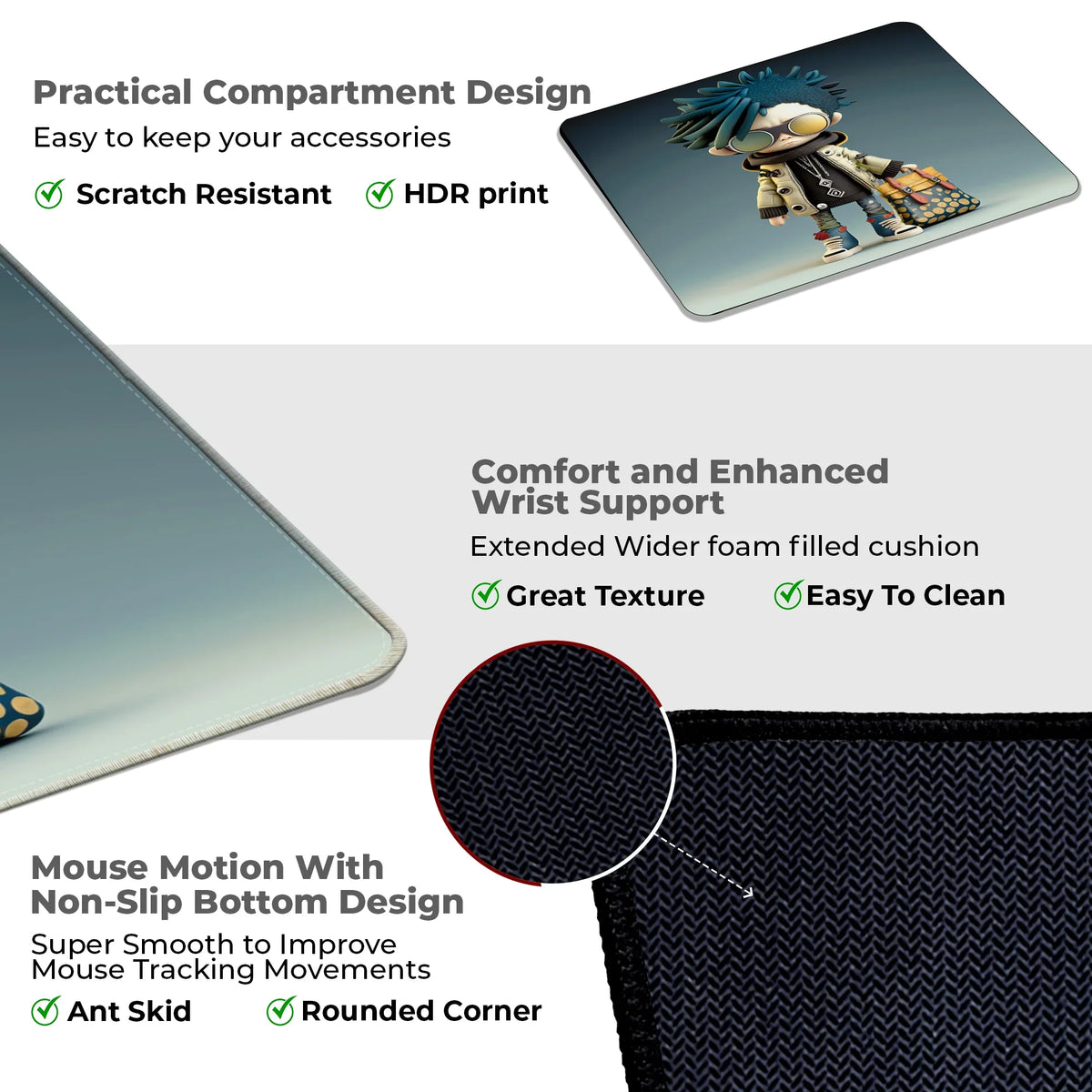 Street Style Kid Mousepad