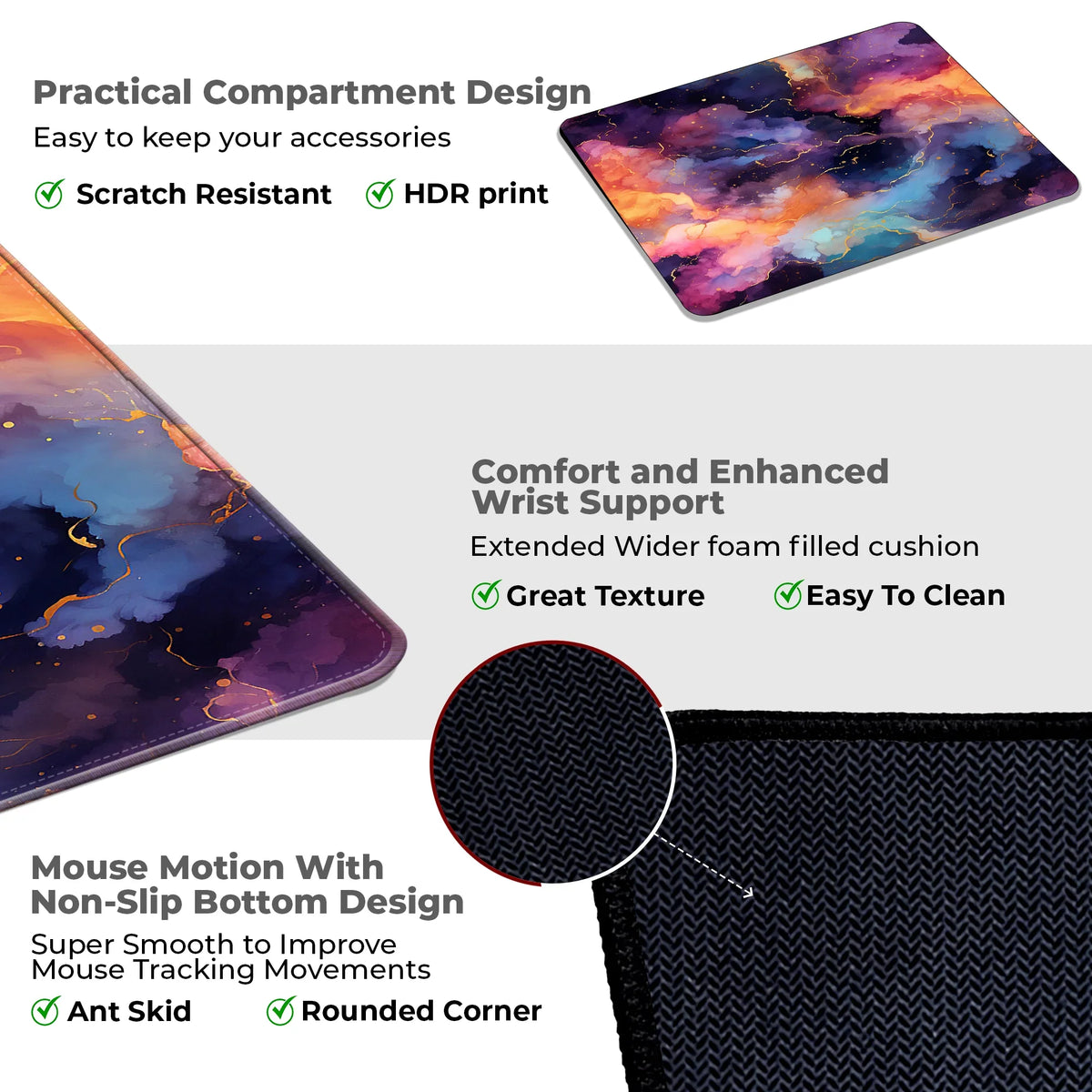 Cosmic Cloud Mousepad