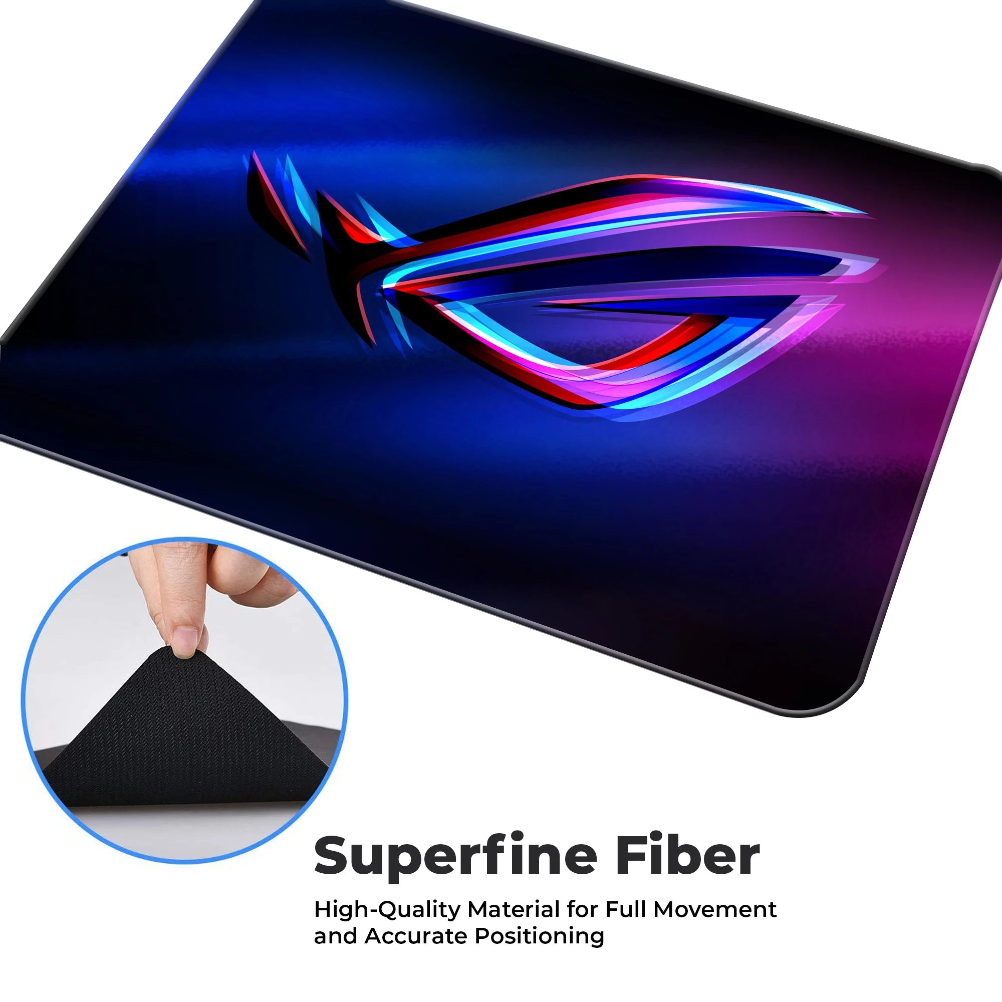 Neon ROG Gamer Mousepad