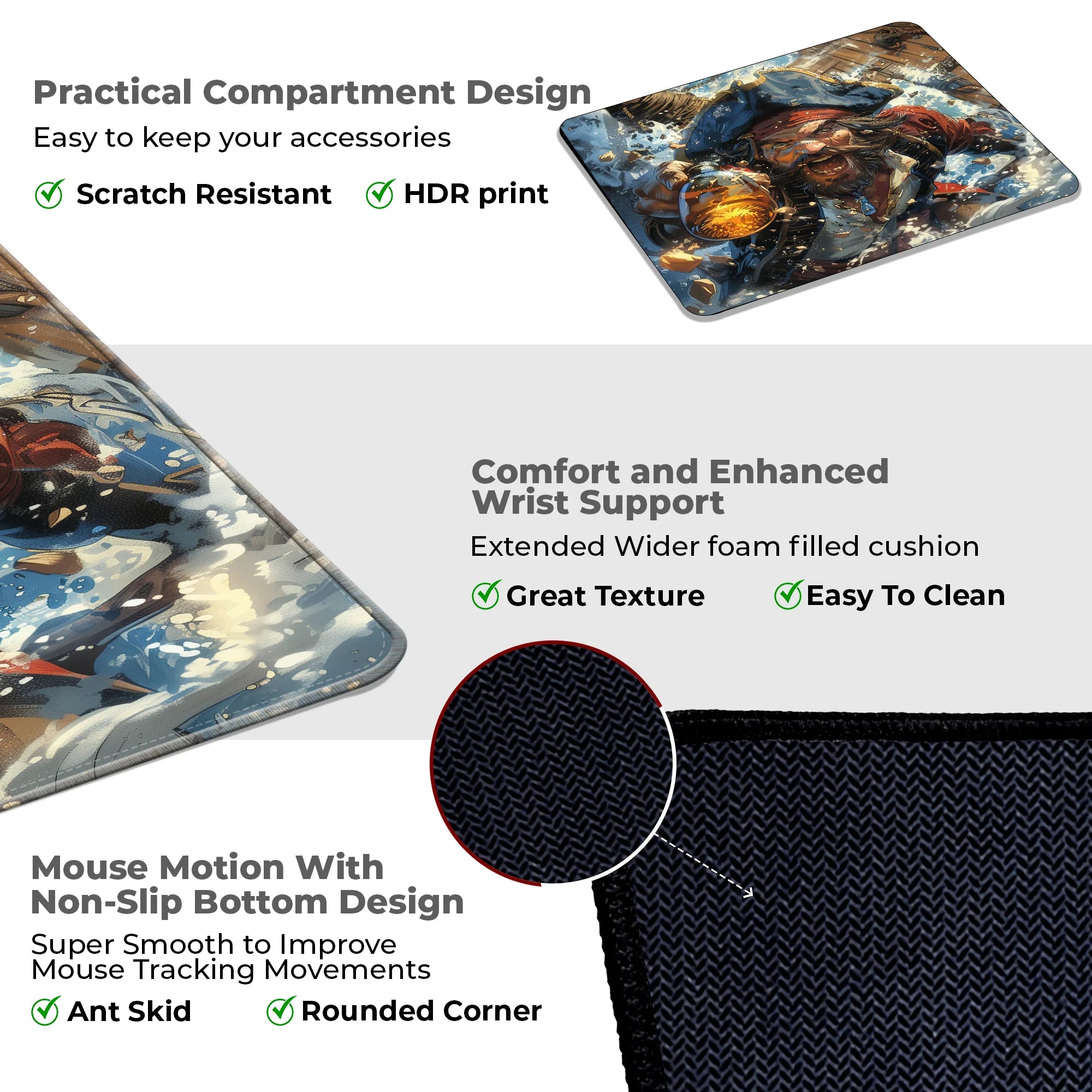 Rogue Wave Pirate Mousepad