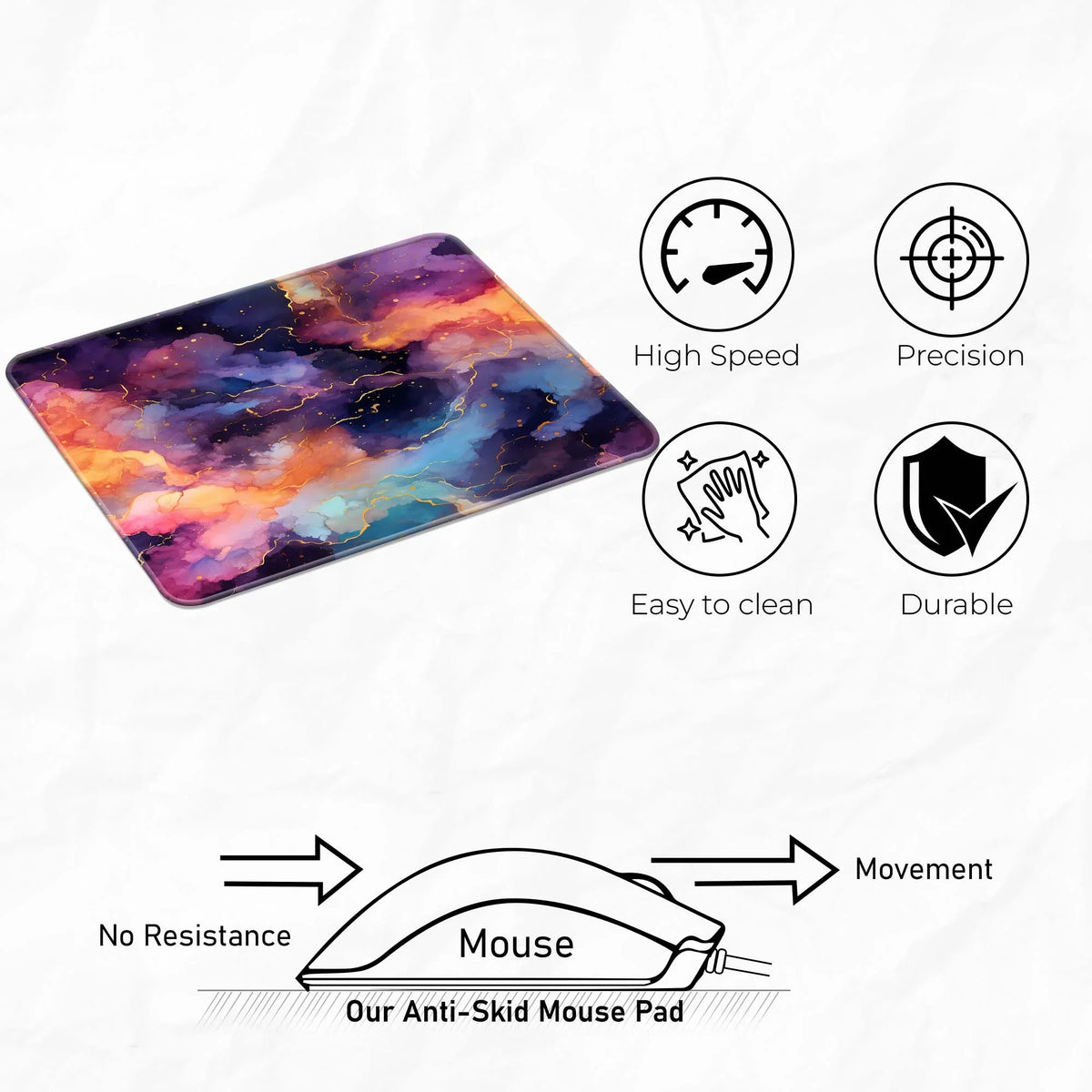 Cosmic Cloud Mousepad