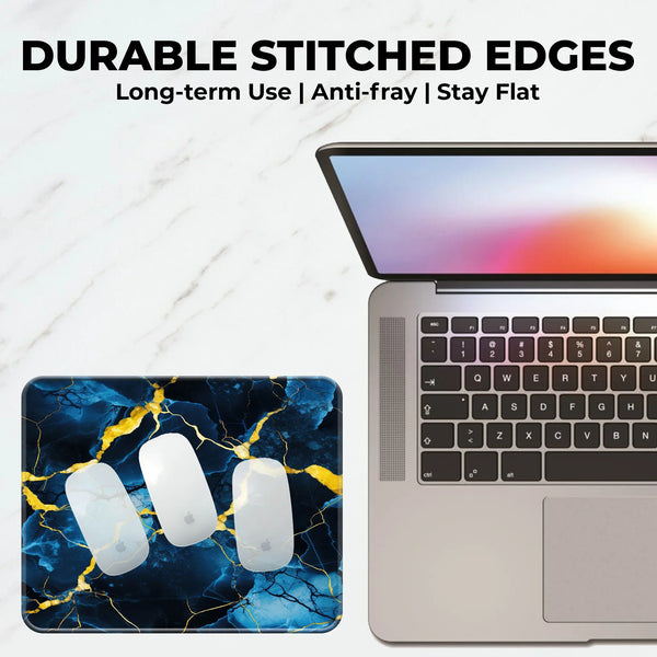 Midnight Marble Mousepad