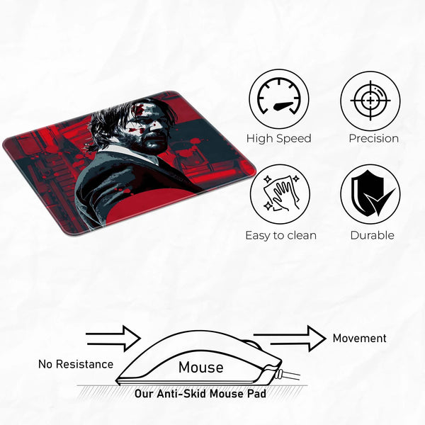 John Wick Assassin Mode Mousepad