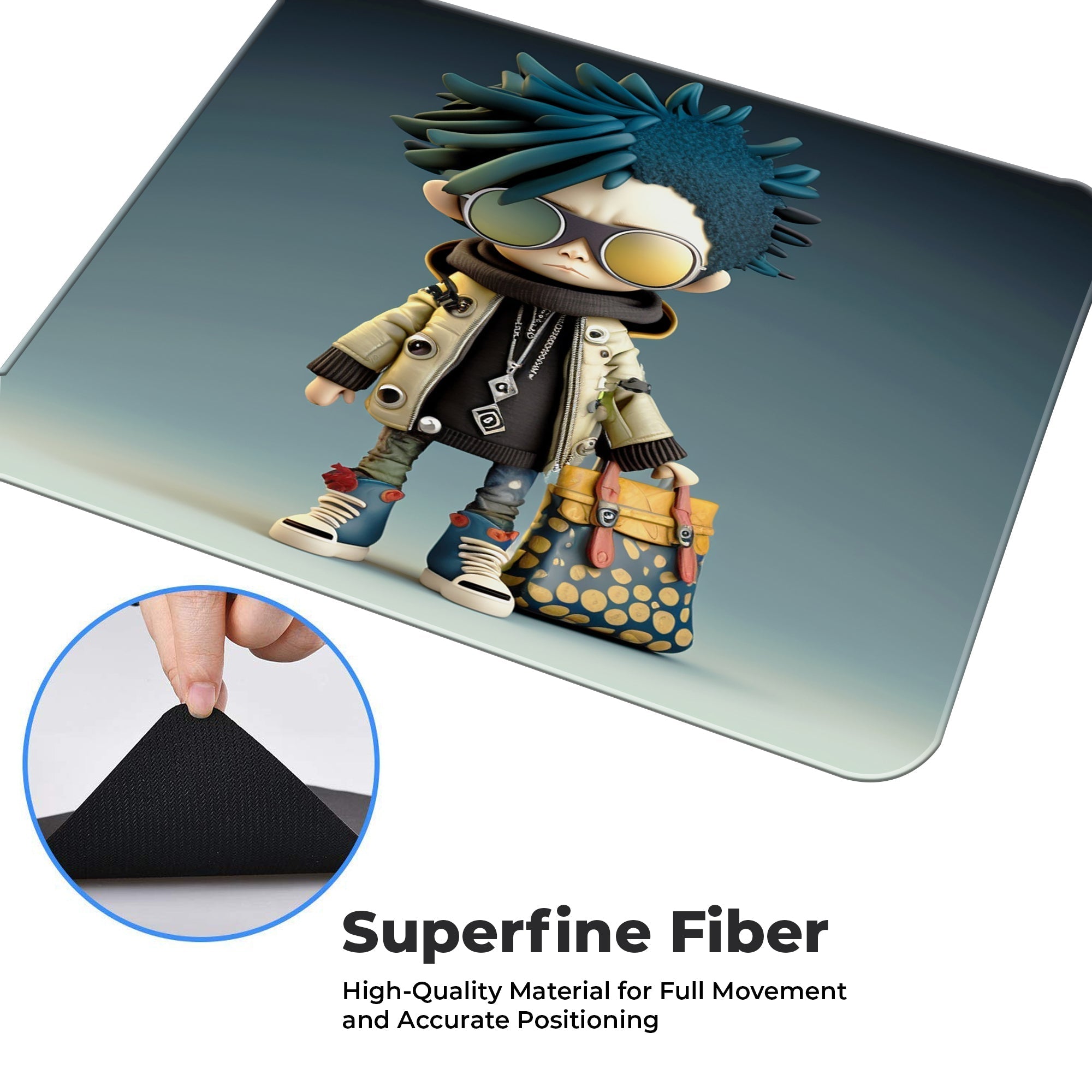 Cool Kid Style Mouse Pad