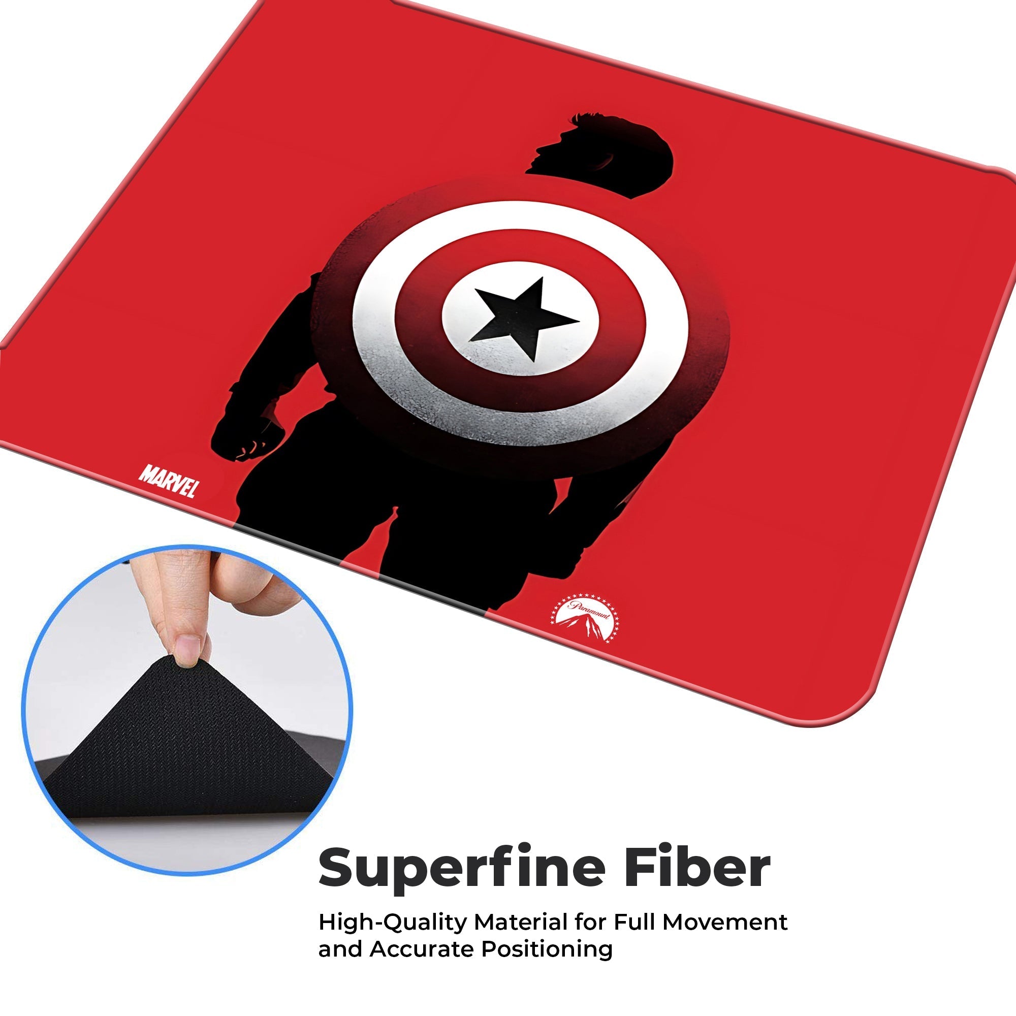 Captain America Shield Mouse Pad