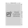 Your Custom Design Poster (8x11.6 inch)